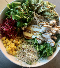 Sakana z kurczakiem i pierożkami