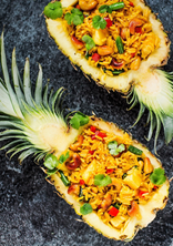 Tajskie: Khao Phad Sapparod Gai Koong 