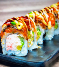 Super Maki 3 California z sałatką krabowa (węgorz) - 8 szt. 