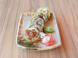 Rolki w tempurze Futo tatar z tuńczyka - 6 szt. 