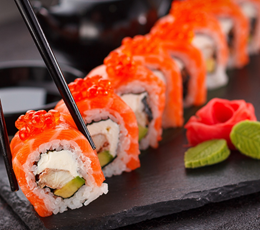 California Maki Calfornia Dragon Ikura - 8 szt.